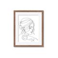Picture of Olivia II _GroupedProduct_Rectangle_Portrait_Framed_Matted_
