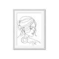 Picture of Olivia II _GroupedProduct_Rectangle_Portrait_Framed_Matted_