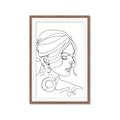 Picture of Olivia II _GroupedProduct_Rectangle_Portrait_Framed_Matted_