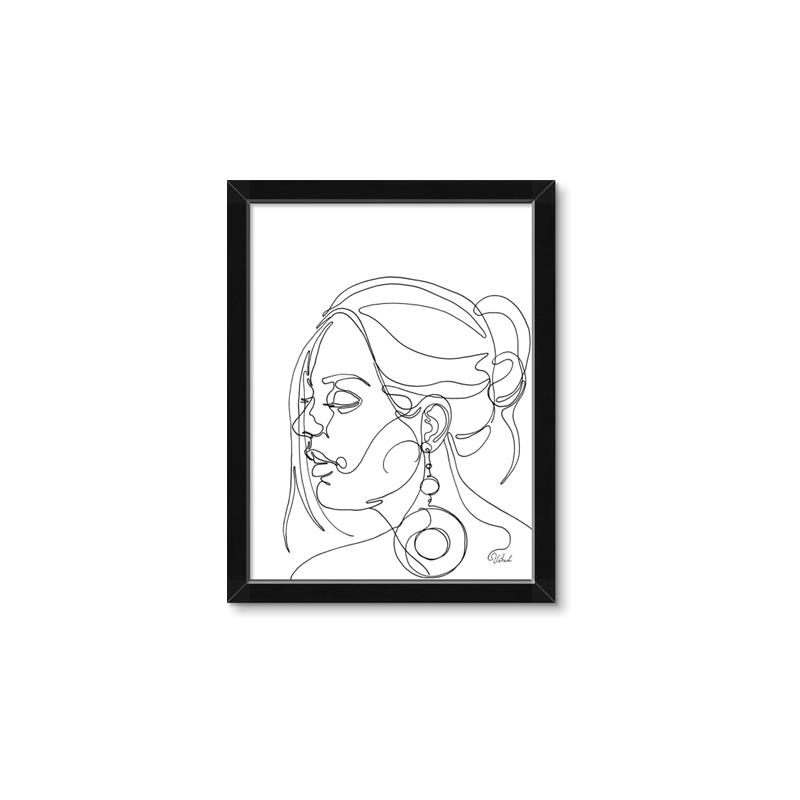 Picture of Olivia IV _GroupedProduct_Rectangle_Portrait_Framed_Matted_