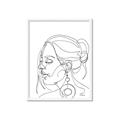 Picture of Olivia IV _GroupedProduct_Rectangle_Portrait_Framed_Matted_