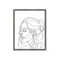 Picture of Olivia IV _GroupedProduct_Rectangle_Portrait_Framed_Matted_