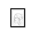 Picture of Olivia IV _GroupedProduct_Rectangle_Portrait_Framed_Matted_