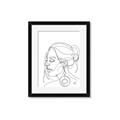 Picture of Olivia IV _GroupedProduct_Rectangle_Portrait_Framed_Matted_