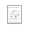 Picture of Olivia IV _GroupedProduct_Rectangle_Portrait_Framed_Matted_