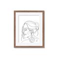 Picture of Olivia IV _GroupedProduct_Rectangle_Portrait_Framed_Matted_