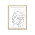 Picture of Olivia IV _GroupedProduct_Rectangle_Portrait_Framed_Matted_