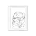 Picture of Olivia IV _GroupedProduct_Rectangle_Portrait_Framed_Matted_