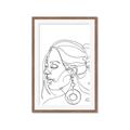Picture of Olivia IV _GroupedProduct_Rectangle_Portrait_Framed_Matted_