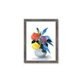 Picture of pop of floral I _GroupedProduct_Rectangle_Portrait_Framed_Matted_