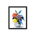 Picture of pop of floral I _GroupedProduct_Rectangle_Portrait_Framed_Matted_