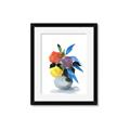Picture of pop of floral I _GroupedProduct_Rectangle_Portrait_Framed_Matted_