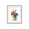 Picture of pop of floral I _GroupedProduct_Rectangle_Portrait_Framed_Matted_