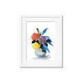 Picture of pop of floral I _GroupedProduct_Rectangle_Portrait_Framed_Matted_