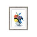 Picture of pop of floral I _GroupedProduct_Rectangle_Portrait_Framed_Matted_
