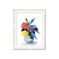 Picture of pop of floral I _GroupedProduct_Rectangle_Portrait_Framed_Matted_