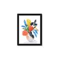 Picture of Pop of floral II _GroupedProduct_Rectangle_Portrait_Framed_Matted_
