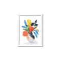 Picture of Pop of floral II _GroupedProduct_Rectangle_Portrait_Framed_Matted_