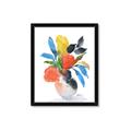 Picture of Pop of floral II _GroupedProduct_Rectangle_Portrait_Framed_Matted_
