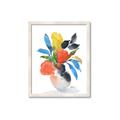 Picture of Pop of floral II _GroupedProduct_Rectangle_Portrait_Framed_Matted_