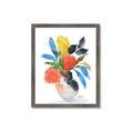 Picture of Pop of floral II _GroupedProduct_Rectangle_Portrait_Framed_Matted_