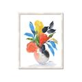 Picture of Pop of floral II _GroupedProduct_Rectangle_Portrait_Framed_Matted_
