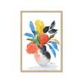 Picture of Pop of floral II _GroupedProduct_Rectangle_Portrait_Framed_Matted_