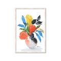 Picture of Pop of floral II _GroupedProduct_Rectangle_Portrait_Framed_Matted_
