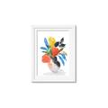 Picture of Pop of floral II _GroupedProduct_Rectangle_Portrait_Framed_Matted_