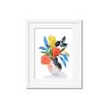 Picture of Pop of floral II _GroupedProduct_Rectangle_Portrait_Framed_Matted_