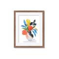 Picture of Pop of floral II _GroupedProduct_Rectangle_Portrait_Framed_Matted_