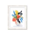 Picture of Pop of floral II _GroupedProduct_Rectangle_Portrait_Framed_Matted_