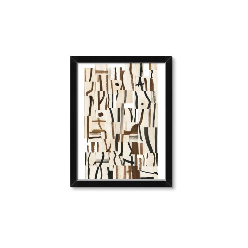 Picture of Neutral Shades I _GroupedProduct_Rectangle_Portrait_Framed_Matted_
