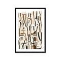 Picture of Neutral Shades I _GroupedProduct_Rectangle_Portrait_Framed_Matted_
