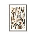 Picture of Neutral Shades I _GroupedProduct_Rectangle_Portrait_Framed_Matted_
