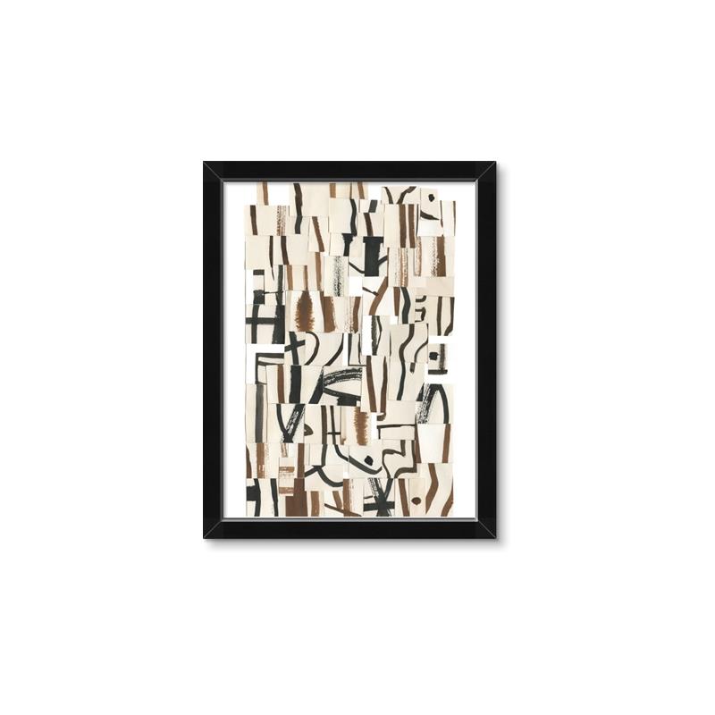 Picture of Neutral Shades II _GroupedProduct_Rectangle_Portrait_Framed_Matted_