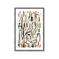 Picture of Neutral Shades II _GroupedProduct_Rectangle_Portrait_Framed_Matted_