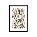 Picture of Neutral Shades II _GroupedProduct_Rectangle_Portrait_Framed_Matted_