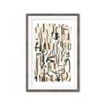 Picture of Neutral Shades II _GroupedProduct_Rectangle_Portrait_Framed_Matted_