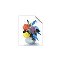 Picture of pop of floral I _GroupedProduct_Rectangle_Portrait_Unframed_Print_Only_