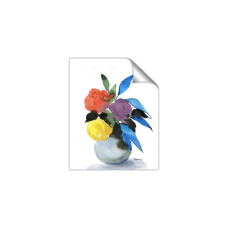 Picture of pop of floral I _GroupedProduct_Rectangle_Portrait_Unframed_Print_Only_