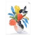 Picture of Pop of floral II _GroupedProduct_Rectangle_Portrait_Unframed_Print_Only_