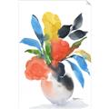 Picture of Pop of floral II _GroupedProduct_Rectangle_Portrait_Unframed_Print_Only_