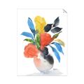 Picture of Pop of floral II _GroupedProduct_Rectangle_Portrait_Unframed_Print_Only_