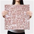 Picture of Many Faces  _GroupedProduct_Square_Canvas_
