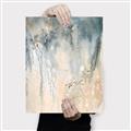 Picture of Splash I with foil _GroupedProduct_Rectangle_Portrait_Canvas_
