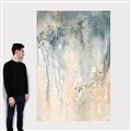 Picture of Splash I with foil _GroupedProduct_Rectangle_Portrait_Canvas_