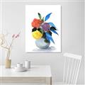 Picture of pop of floral I _GroupedProduct_Rectangle_Portrait_Canvas_