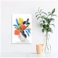 Picture of Pop of floral II _GroupedProduct_Rectangle_Portrait_Canvas_