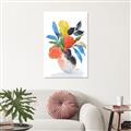Picture of Pop of floral II _GroupedProduct_Rectangle_Portrait_Canvas_